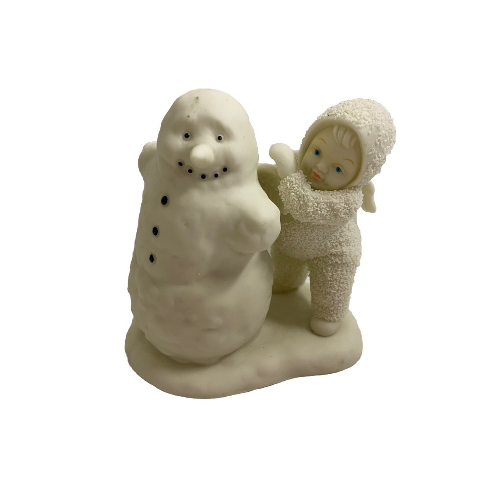 Dept 56 Snowbabies Building Snowman "You Need Wings Too"